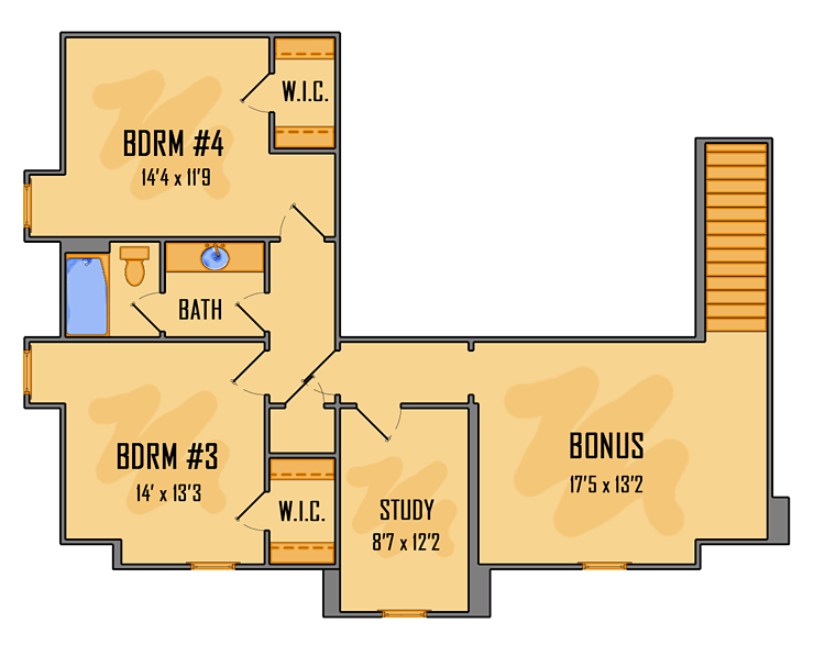 Colonial Southern Level Two of Plan 41585