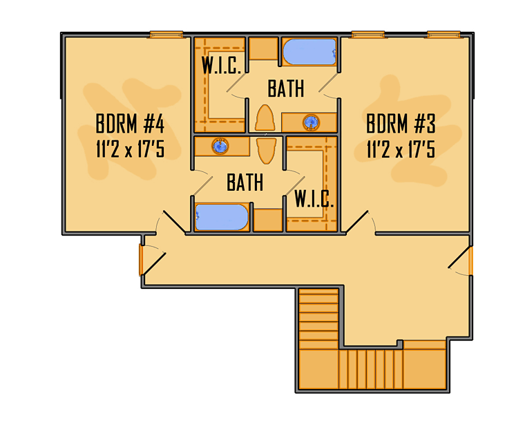 Country European Southern Traditional Level Two of Plan 41607