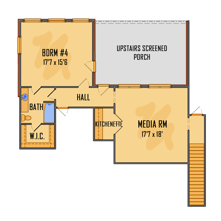 European Southern Traditional Level Two of Plan 41610