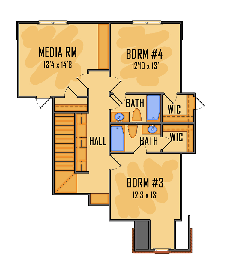 European Southern Traditional Level Two of Plan 41611