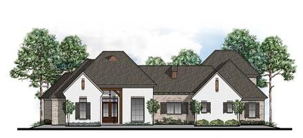 House Plan 41618 Elevation