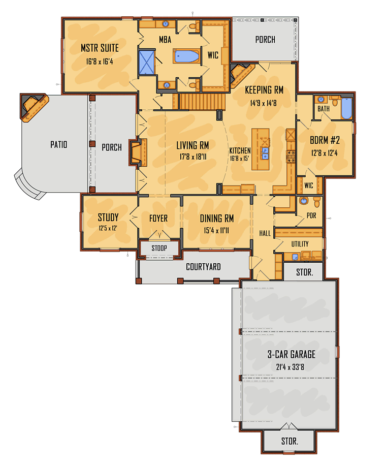 European Southern Level One of Plan 41626