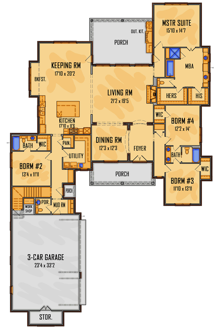 Country European Southern Level One of Plan 41653