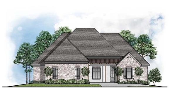 House Plan 41654 Elevation