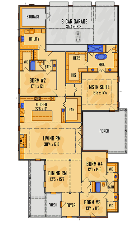 First Level Plan