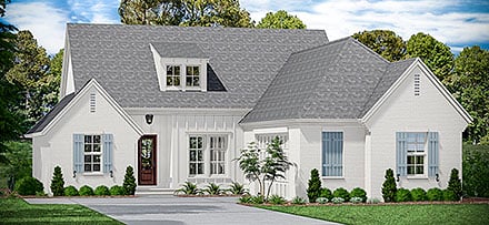 Country Farmhouse Traditional Elevation of Plan 41665