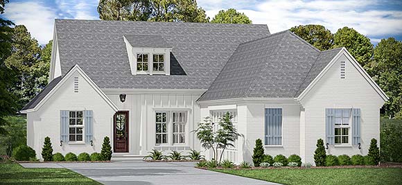 House Plan 41665 Elevation