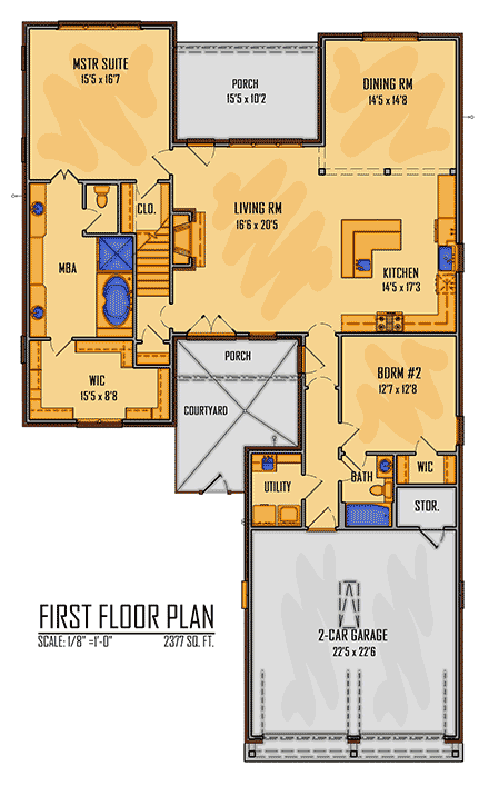 First Level Plan