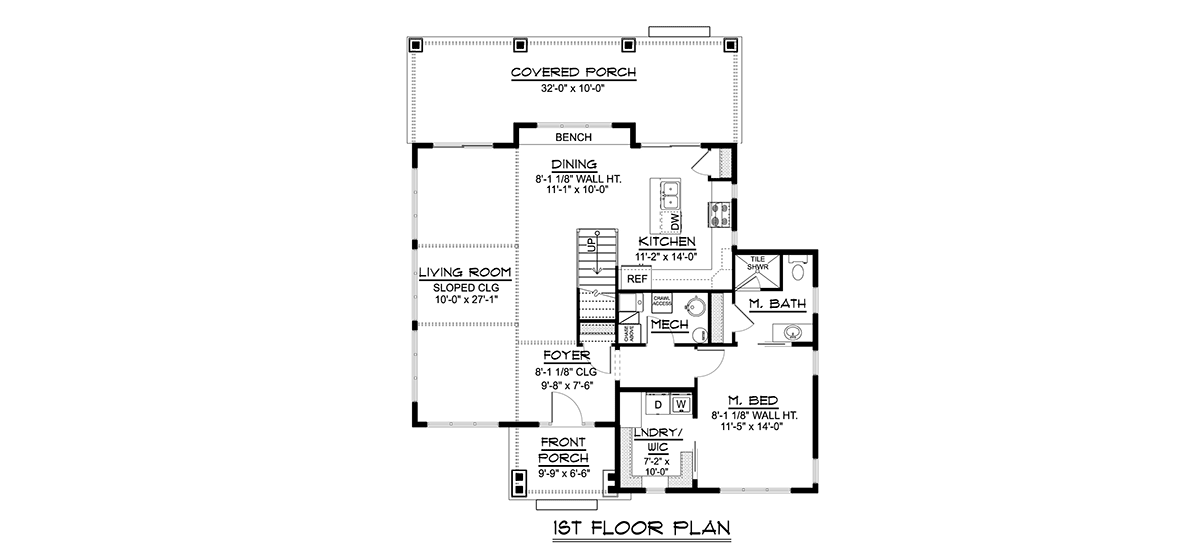 House Plan 41840 Level One