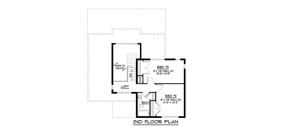 Contemporary Modern Level Two of Plan 41840