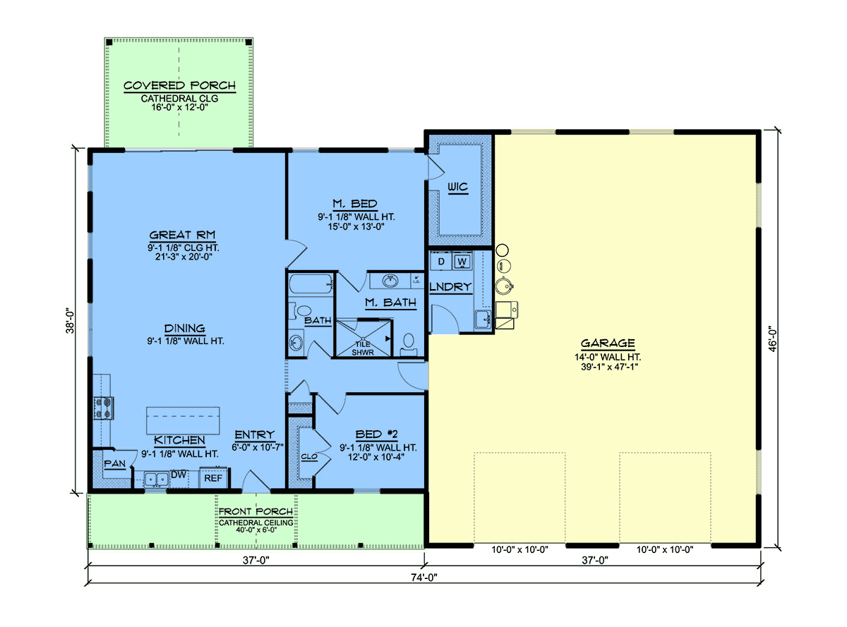 Impressive 30x60 Barndominium With Shop Floor Plans That 58 OFF