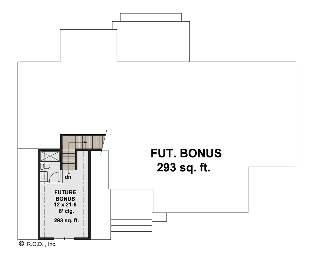 Country Farmhouse Level Two of Plan 41922