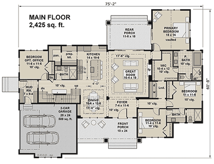 First Level Plan