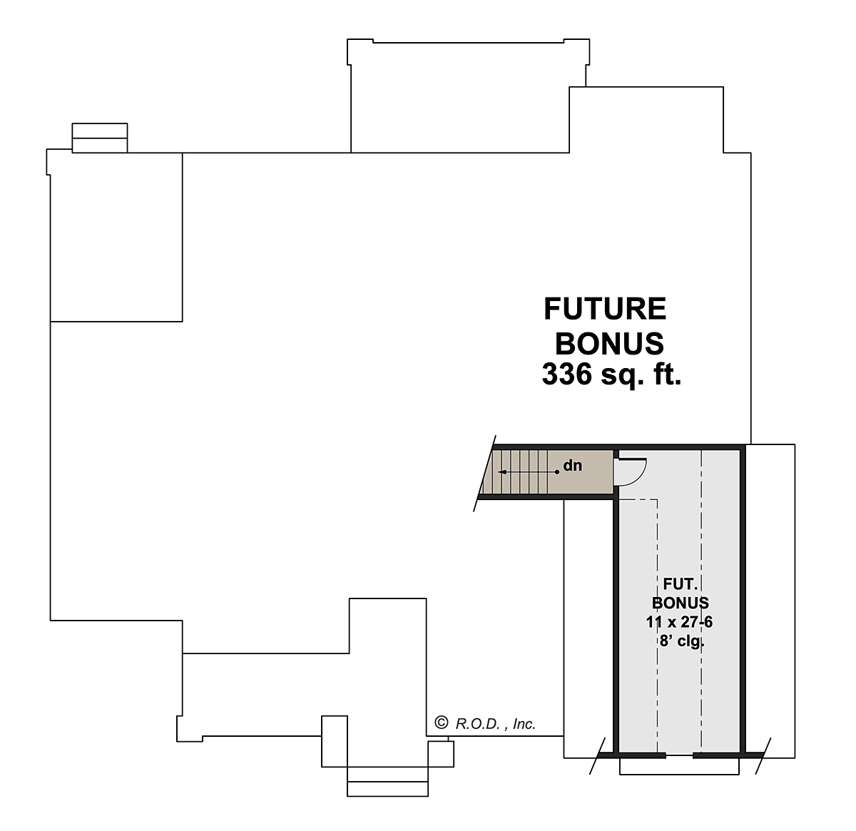 House Plan 41939 Level Two
