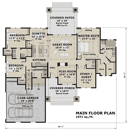 First Level Plan