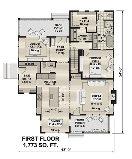 First Level Plan