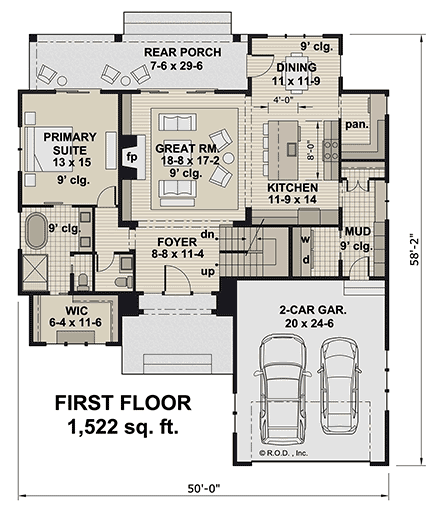 First Level Plan