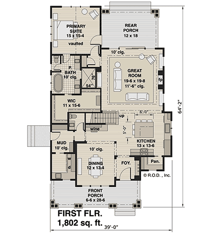 First Level Plan