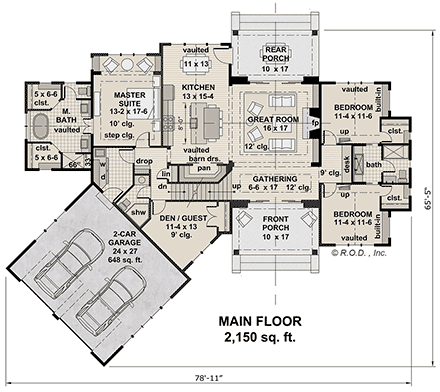 First Level Plan