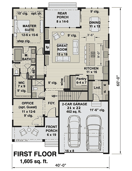 First Level Plan