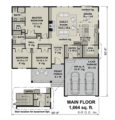 First Level Plan