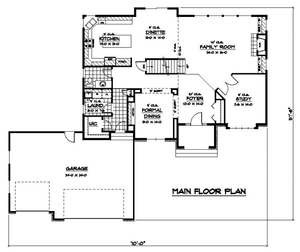 European Traditional Level One of Plan 42045