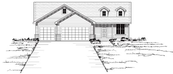 House Plan 42047 Elevation