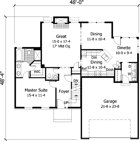Colonial Level One of Plan 42063