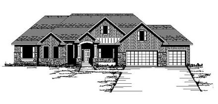 House Plan 42083 Elevation