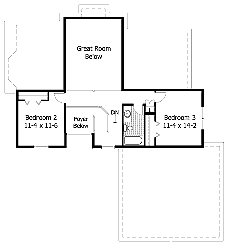 Traditional Level Two of Plan 42089