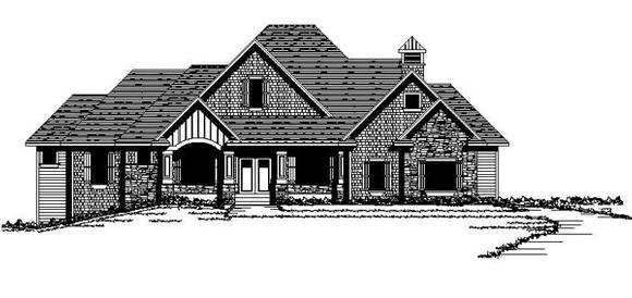 House Plan 42110 Elevation