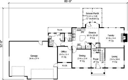 Colonial Level One of Plan 42149