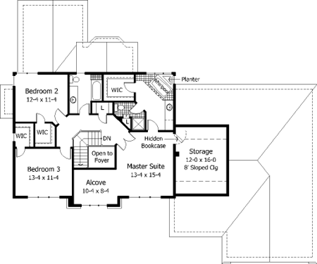 Traditional Level Two of Plan 42163