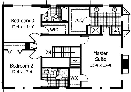 Colonial Level Two of Plan 42164