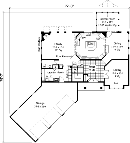 Traditional Level One of Plan 42182