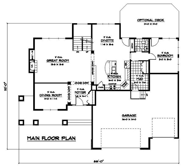 Traditional Level One of Plan 42186