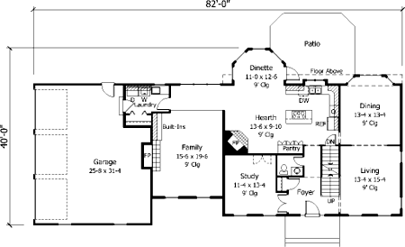 Colonial Level One of Plan 42187