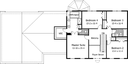 Colonial Level Two of Plan 42187