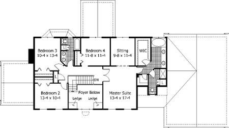Colonial Level Two of Plan 42199