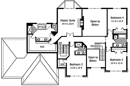 Contemporary Level Two of Plan 42202