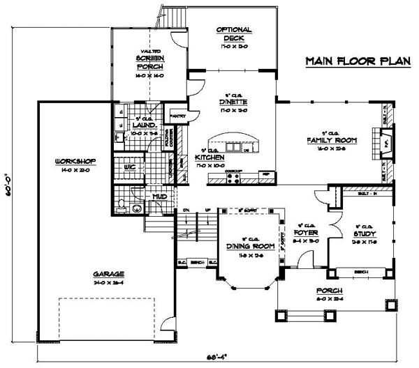 Traditional Level One of Plan 42203