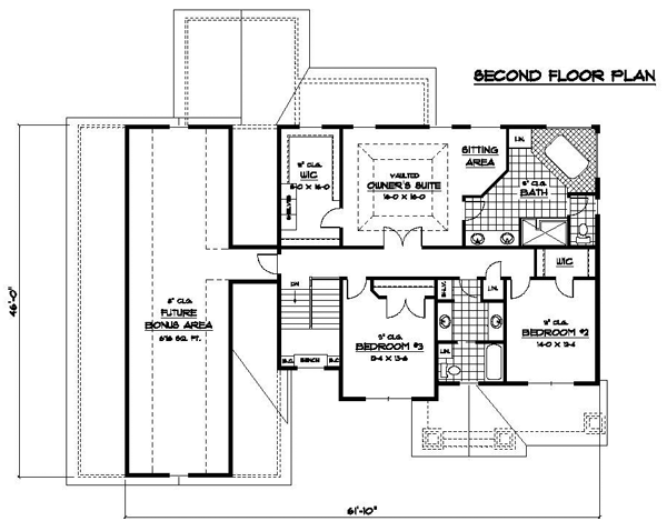 Traditional Level Two of Plan 42203