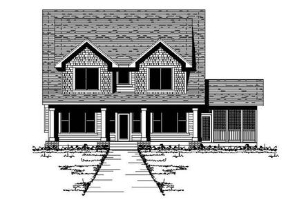 Traditional Elevation of Plan 42204