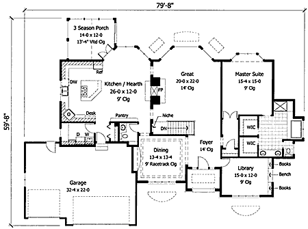 Traditional Level One of Plan 42219