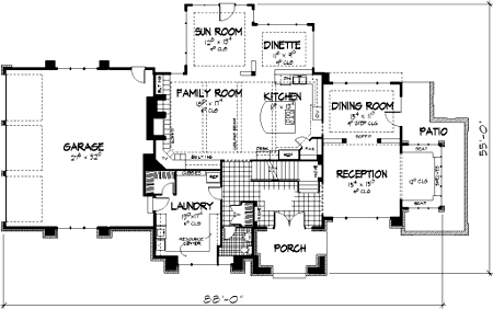 Contemporary Level One of Plan 42227