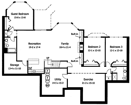  Lower Level of Plan 42232