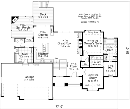 First Level Plan