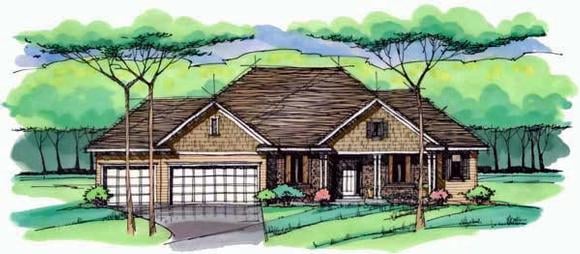 House Plan 42553 Elevation