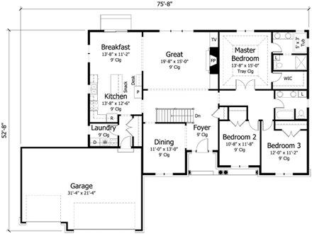 First Level Plan