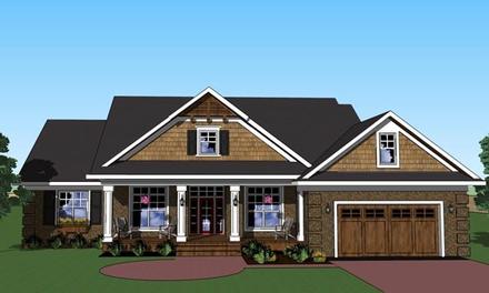 House Plan 42620 Elevation